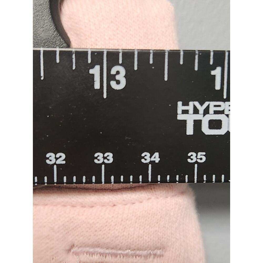 Abercrombie & Fitch Sweatpants Kids 11/12 PInk Logo Fleece NWOT Drawstring - Picture 3 of 9